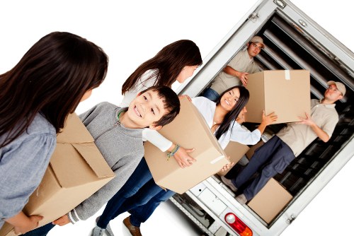 Man and van service assisting a local move in Freezywater