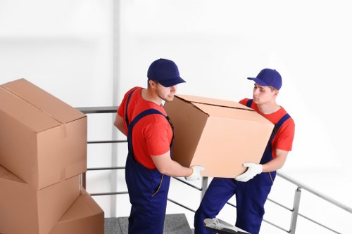 Man and van removals service for a home move in Freezywater