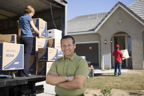 Professional office movers managing access and parking challenges