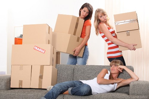 Careful handling of furniture and boxes by Man With Van Freezywater